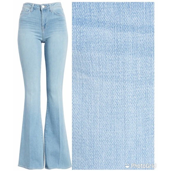 Lagence Bell High Waist Flare Jeans